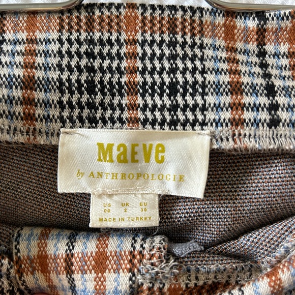 Anthropologie Maeve Plaid Trousers - Picture 2 of 2